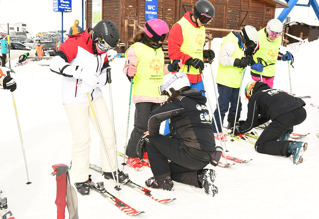 Escuela de deportes de invierno