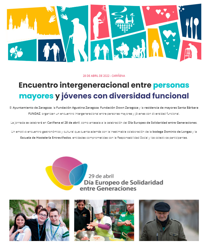 Cartel Jornadas Intergeneracionales