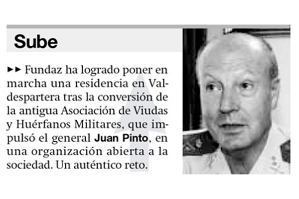 Noticia en El Periódico de Aragón (29/01/2014). <strong>FUNDAZ 